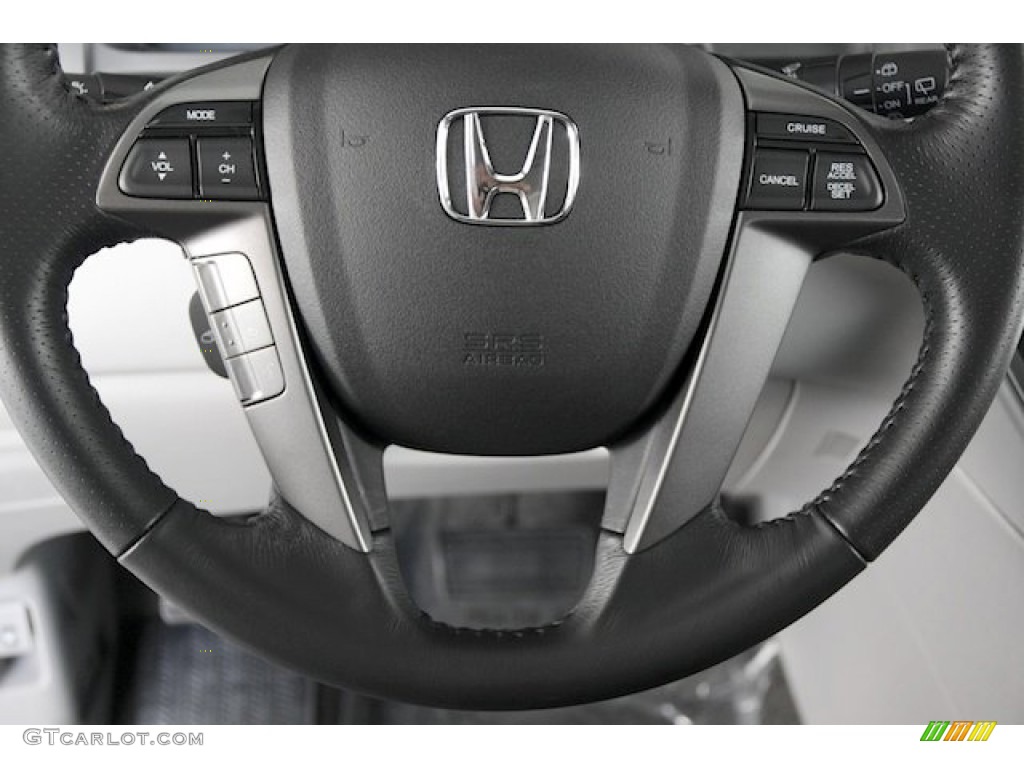 2014 Odyssey EX-L - Modern Steel Metallic / Gray photo #12