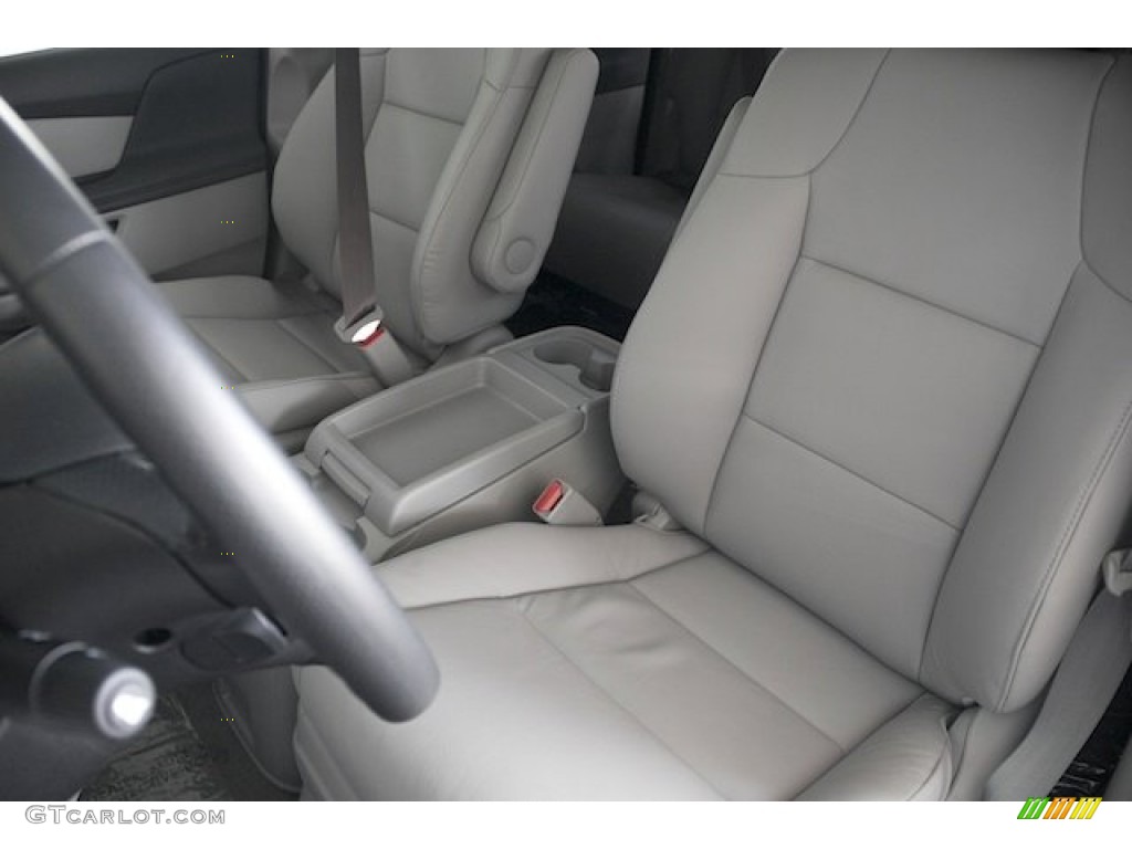 2014 Odyssey EX-L - Modern Steel Metallic / Gray photo #13