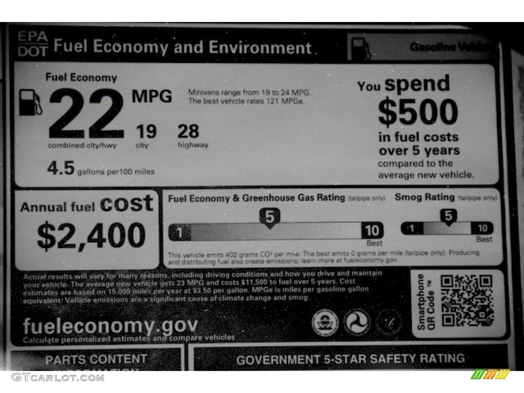 2014 Odyssey EX-L - Modern Steel Metallic / Gray photo #27