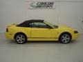 2003 Zinc Yellow Ford Mustang GT Convertible  photo #3