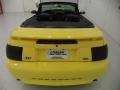 2003 Zinc Yellow Ford Mustang GT Convertible  photo #16