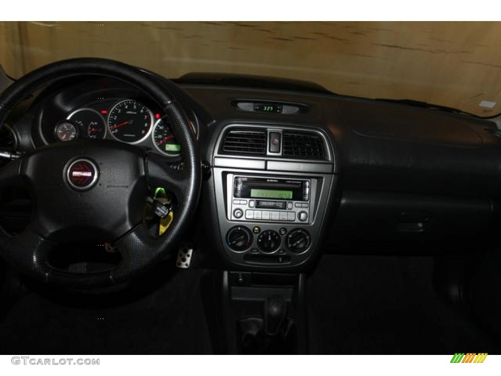 2004 Impreza WRX Sport Wagon - Java Black Pearl / Dark Gray photo #18