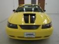 2003 Zinc Yellow Ford Mustang GT Convertible  photo #18