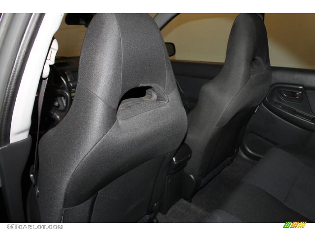 2004 Impreza WRX Sport Wagon - Java Black Pearl / Dark Gray photo #22