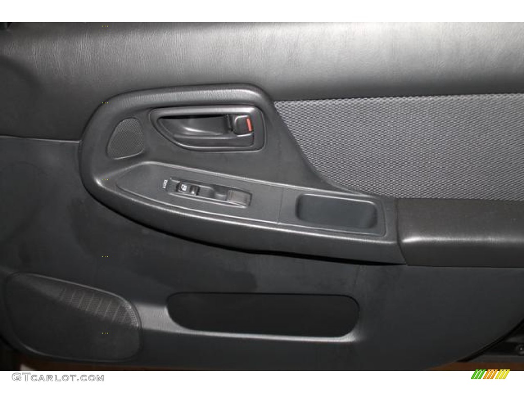 2004 Impreza WRX Sport Wagon - Java Black Pearl / Dark Gray photo #29