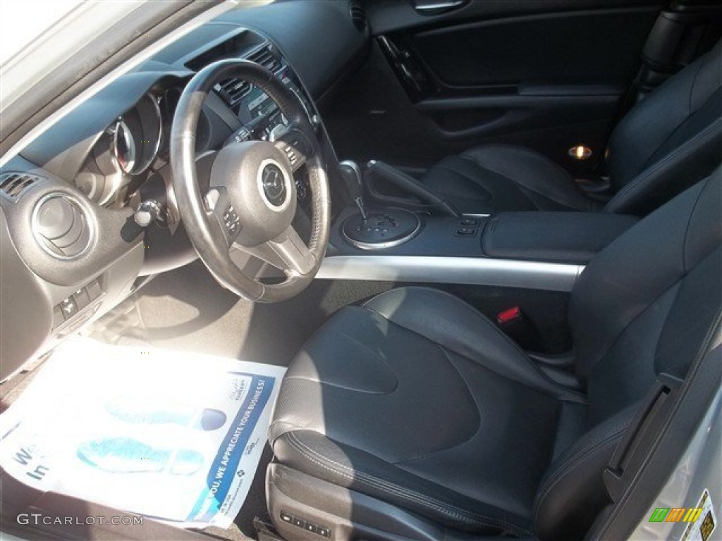 2009 RX-8 Touring - Sunlight Silver Metallic / Black photo #4