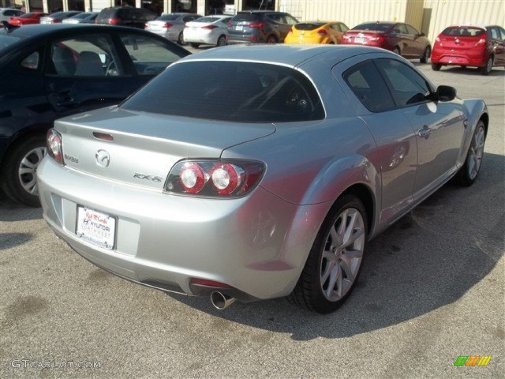 2009 RX-8 Touring - Sunlight Silver Metallic / Black photo #6