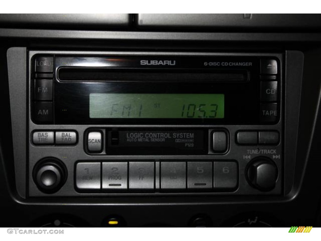 2004 Impreza WRX Sport Wagon - Java Black Pearl / Dark Gray photo #34