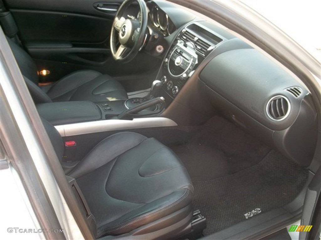 2009 RX-8 Touring - Sunlight Silver Metallic / Black photo #7