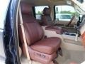 Front Seat of 2014 F250 Super Duty King Ranch Crew Cab 4x4