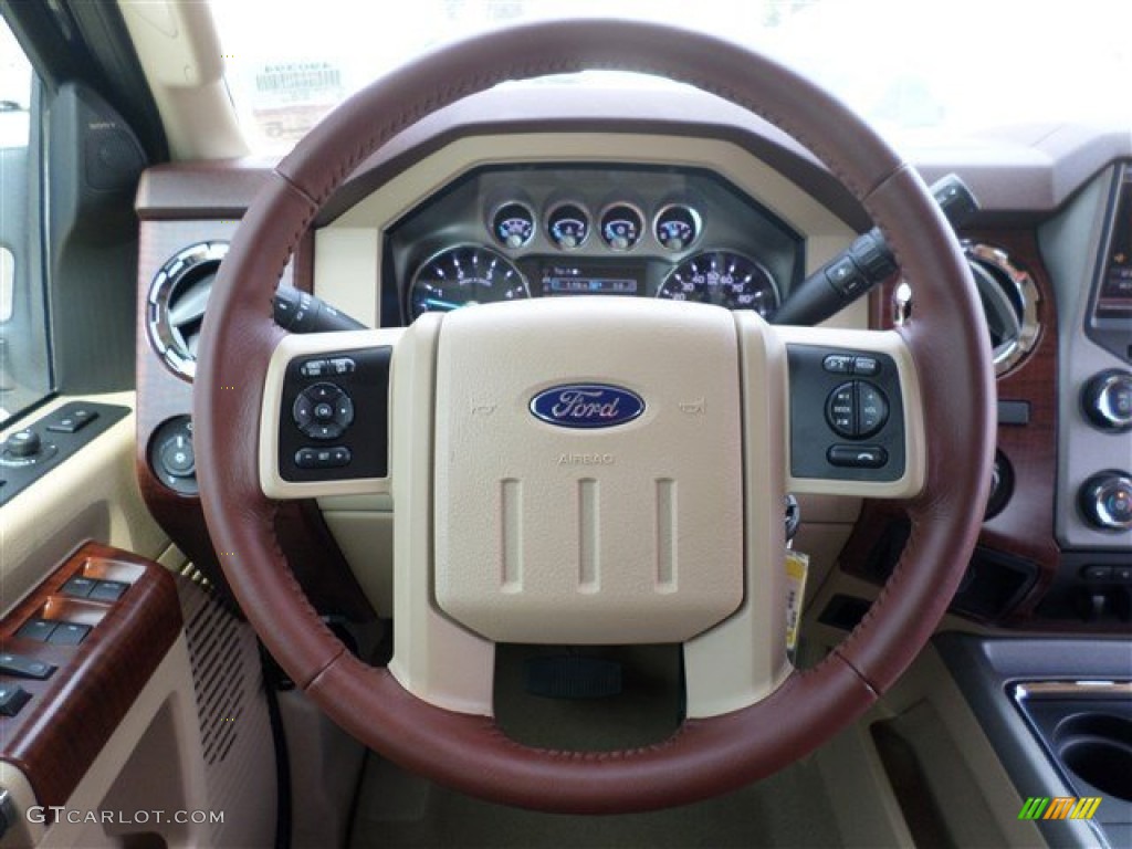 2014 Ford F250 Super Duty King Ranch Crew Cab 4x4 Steering Wheel Photos