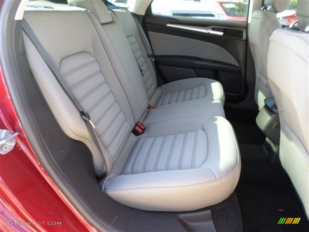 2014 Fusion S - Ruby Red / Earth Gray photo #11