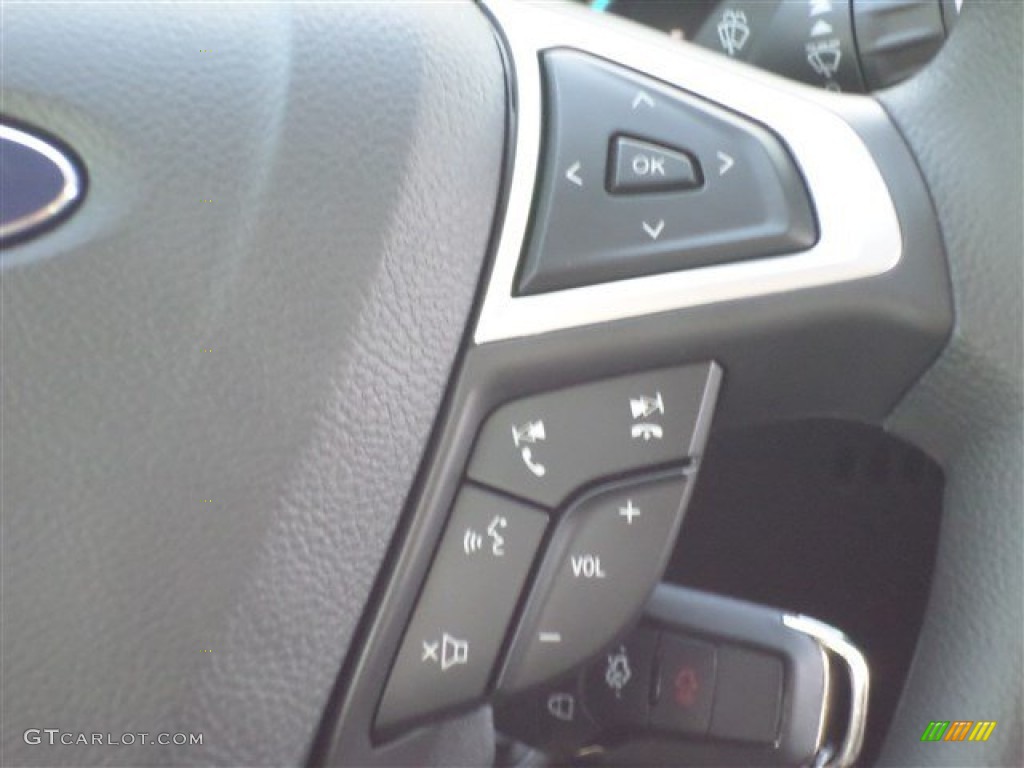 2014 Fusion S - Ruby Red / Earth Gray photo #17