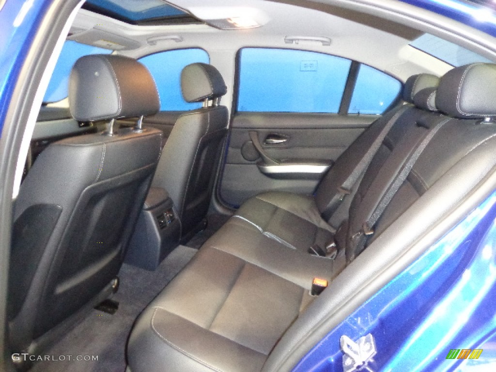 2011 3 Series 328i xDrive Sedan - Montego Blue Metallic / Black Dakota Leather photo #23