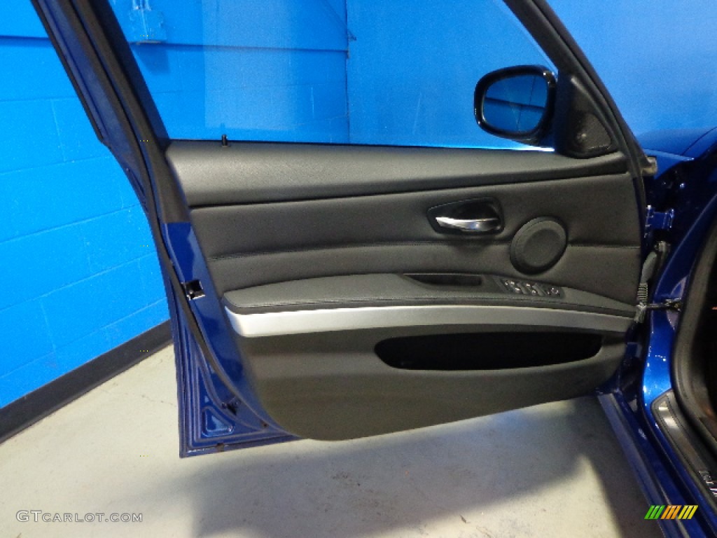 2011 3 Series 328i xDrive Sedan - Montego Blue Metallic / Black Dakota Leather photo #27