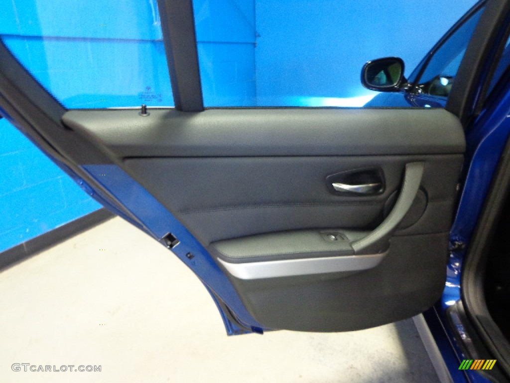 2011 3 Series 328i xDrive Sedan - Montego Blue Metallic / Black Dakota Leather photo #28