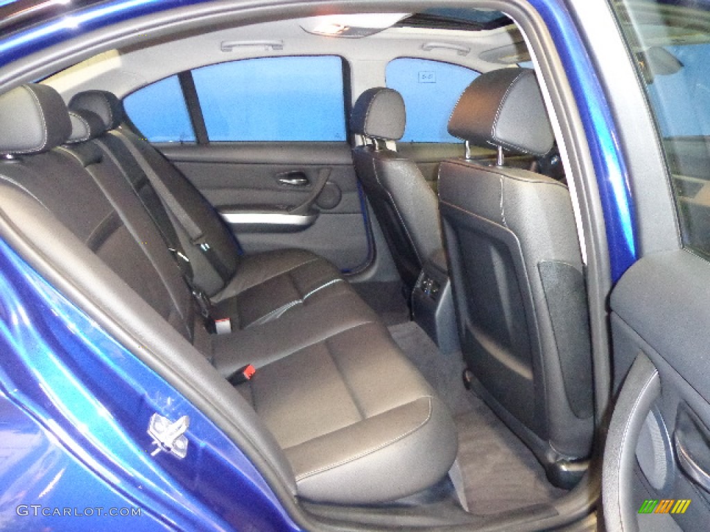 2011 3 Series 328i xDrive Sedan - Montego Blue Metallic / Black Dakota Leather photo #31