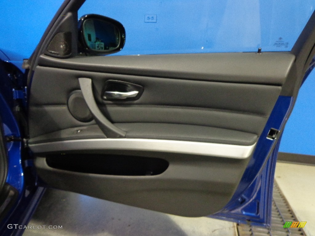 2011 3 Series 328i xDrive Sedan - Montego Blue Metallic / Black Dakota Leather photo #33