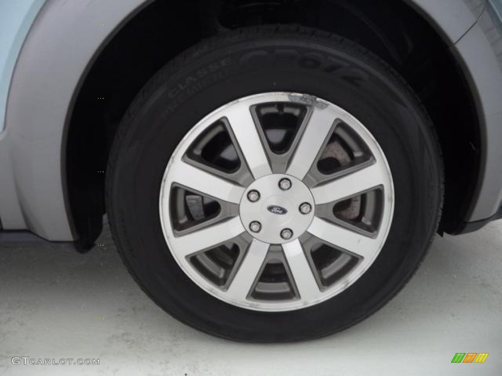 2008 Taurus X SEL - Light Ice Blue Metallic / Medium Light Stone photo #31