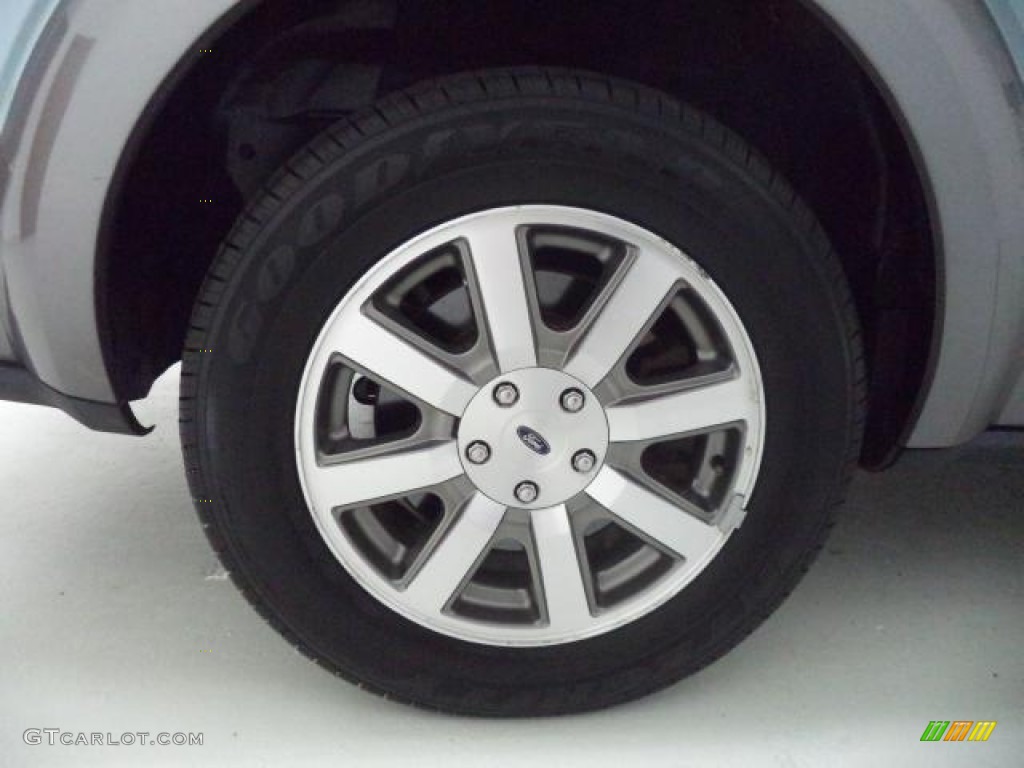 2008 Taurus X SEL - Light Ice Blue Metallic / Medium Light Stone photo #32