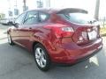 2014 Ruby Red Ford Focus SE Hatchback  photo #3