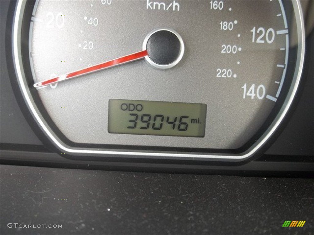 2009 Elantra SE Sedan - Black Pearl / Beige photo #20