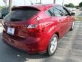 2014 Ruby Red Ford Focus SE Hatchback  photo #5