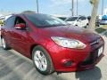 2014 Ruby Red Ford Focus SE Hatchback  photo #7