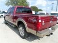 2014 Ruby Red Metallic Ford F250 Super Duty King Ranch Crew Cab 4x4  photo #3