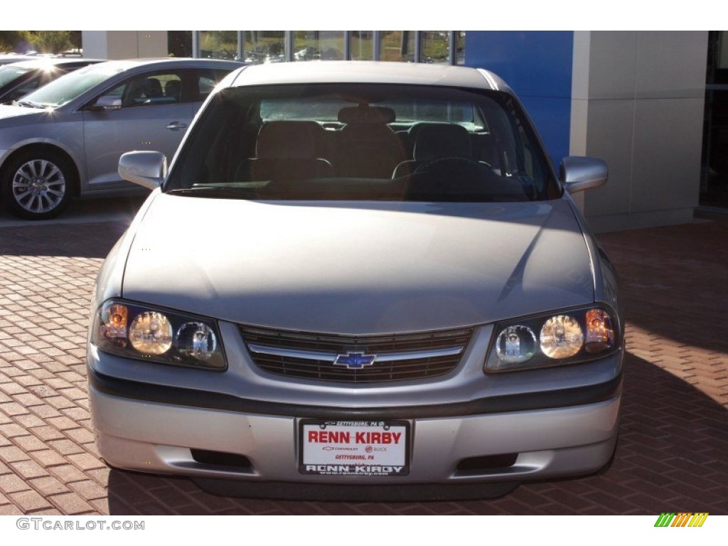 2000 Impala  - Galaxy Silver Metallic / Regal Blue photo #14