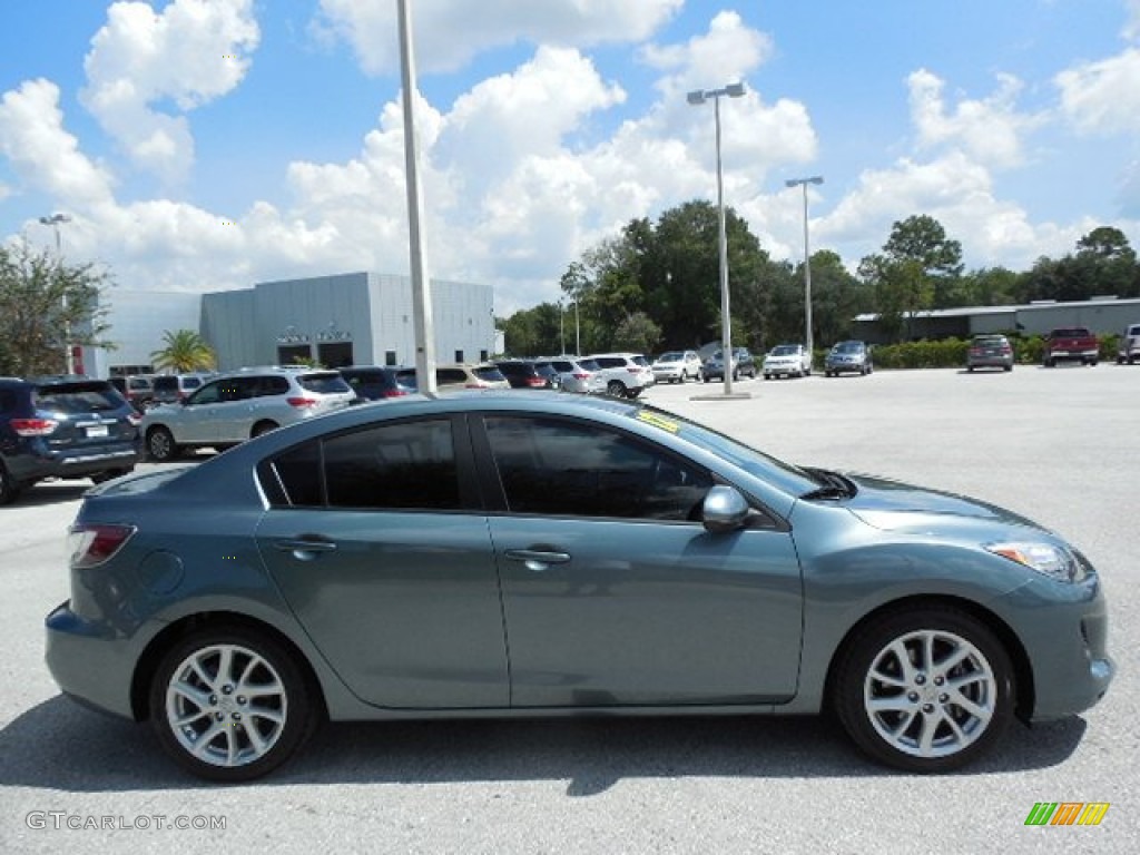 Dolphin Gray Mica 2012 Mazda MAZDA3 s Grand Touring 4 Door Exterior Photo #85770235