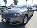 2014 Sterling Gray Ford Fusion S  photo #1