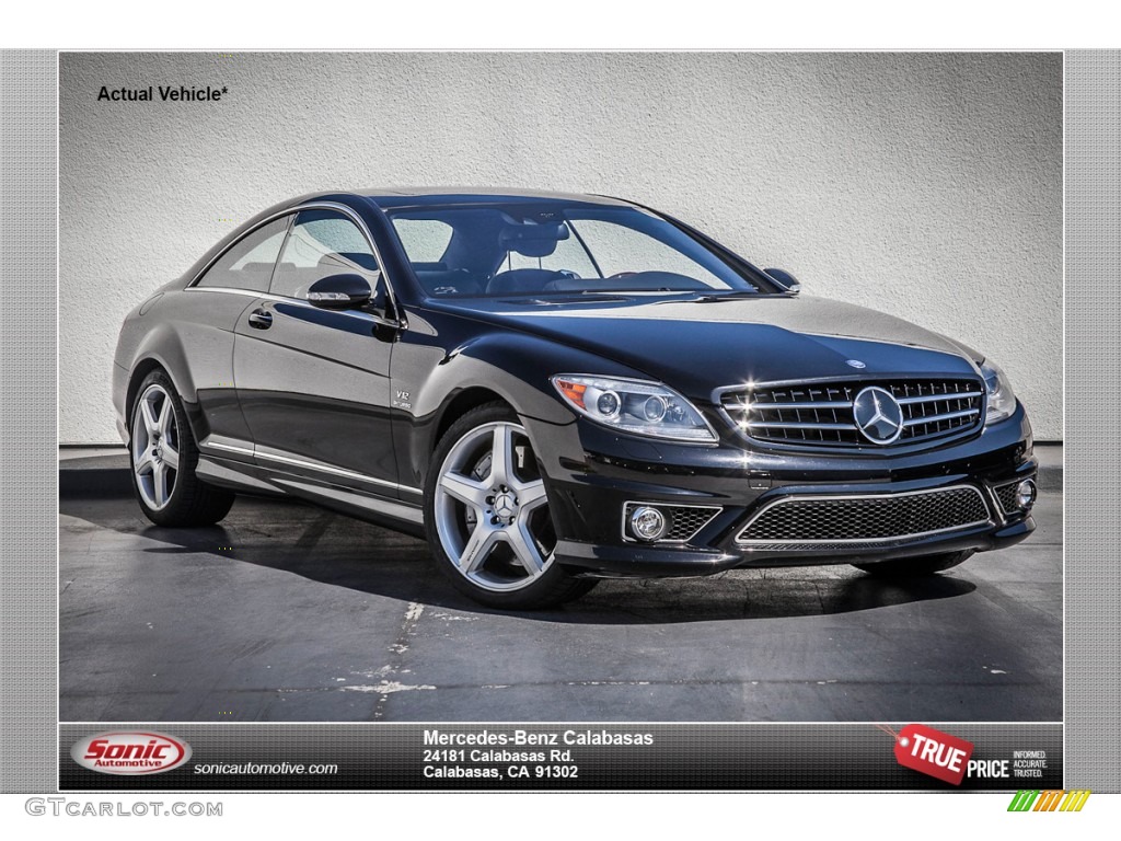 2008 CL 65 AMG - Black / designo Charcoal photo #1