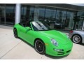 2008 Green Paint to Sample Porsche 911 Carrera S Cabriolet  photo #44