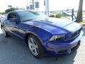 2014 Deep Impact Blue Ford Mustang GT Premium Coupe  photo #7