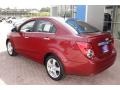 2013 Crystal Red Tintcoat Chevrolet Sonic LTZ Sedan  photo #2