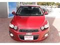 2013 Crystal Red Tintcoat Chevrolet Sonic LTZ Sedan  photo #14