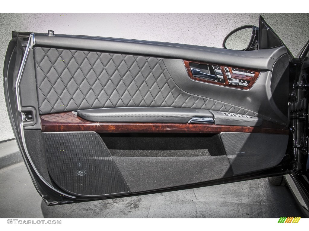2008 Mercedes-Benz CL 65 AMG designo Charcoal Door Panel Photo #85771432