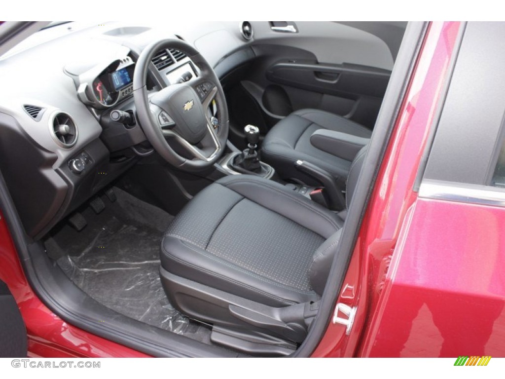 2013 Chevrolet Sonic LTZ Sedan Front Seat Photo #85771492