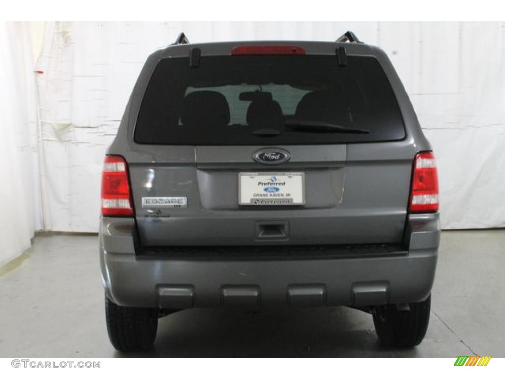 2011 Escape XLT - Sterling Grey Metallic / Charcoal Black photo #8