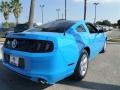 2014 Grabber Blue Ford Mustang V6 Coupe  photo #5