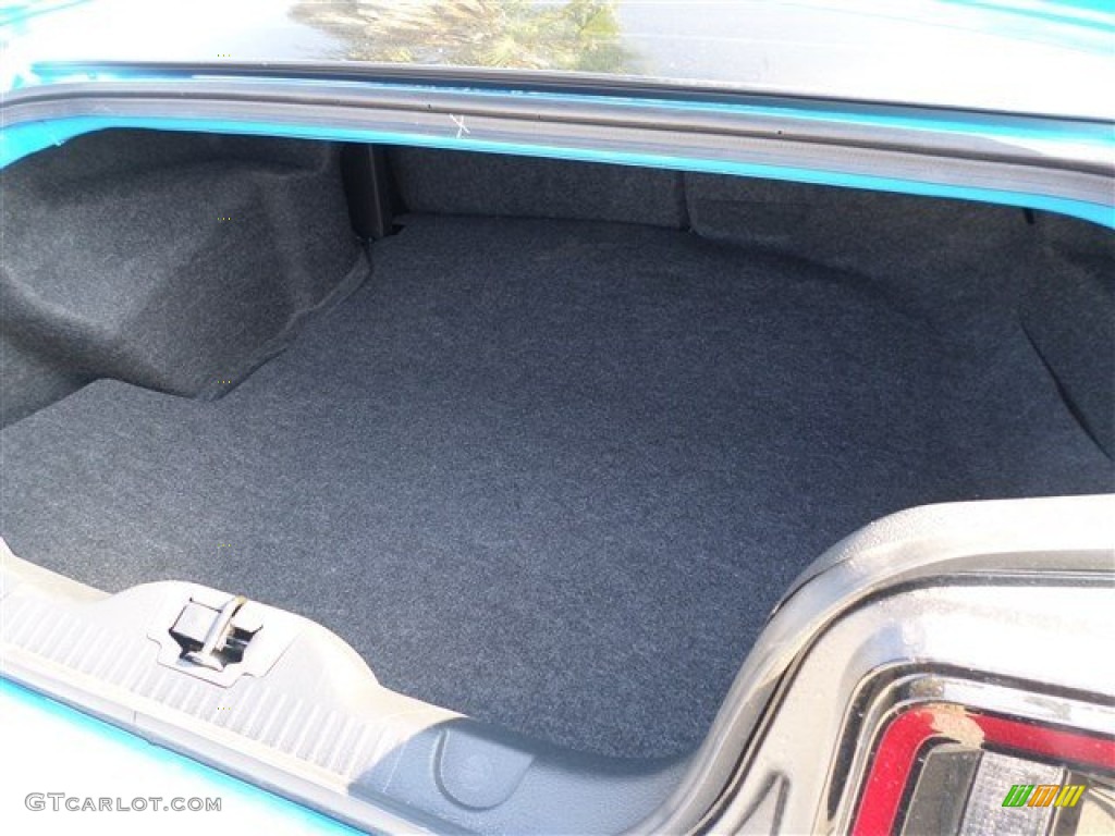 2014 Mustang V6 Coupe - Grabber Blue / Charcoal Black photo #12