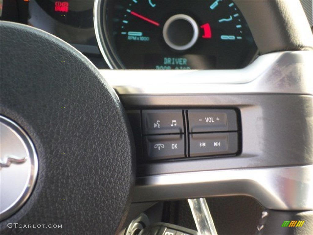 2014 Mustang V6 Coupe - Grabber Blue / Charcoal Black photo #17