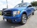 2013 Blue Flame Metallic Ford F150 STX SuperCab  photo #1