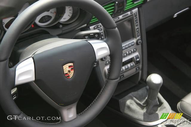 2008 911 Carrera S Cabriolet - Green Paint to Sample / Black photo #50