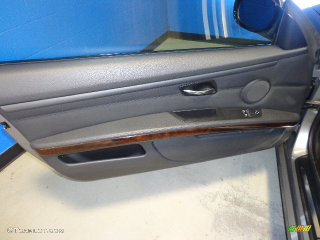 2011 3 Series 335i xDrive Coupe - Space Gray Metallic / Black photo #14