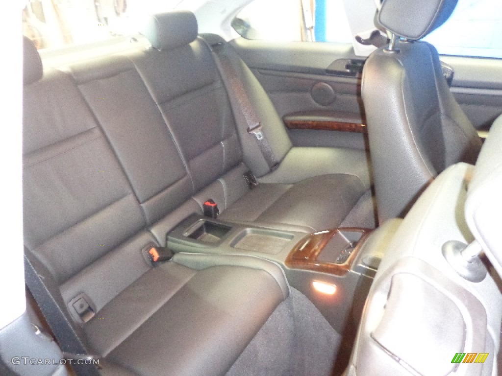 2011 3 Series 335i xDrive Coupe - Space Gray Metallic / Black photo #25