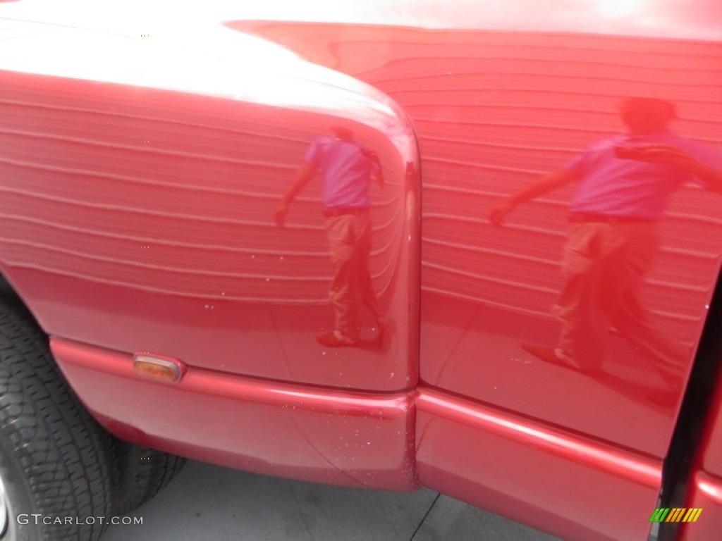 2007 Ram 3500 Lone Star Quad Cab 4x4 Dually - Inferno Red Crystal Pearl / Medium Slate Gray photo #16
