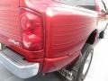 2007 Inferno Red Crystal Pearl Dodge Ram 3500 Lone Star Quad Cab 4x4 Dually  photo #17