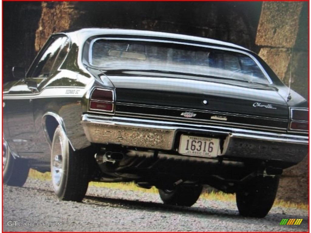 1969 Chevelle Yenko / SC 427 Coupe - Fathom Green / Black photo #4